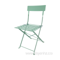 Outdoor Metal Folding Slat Chair(5Seat & 1Back)